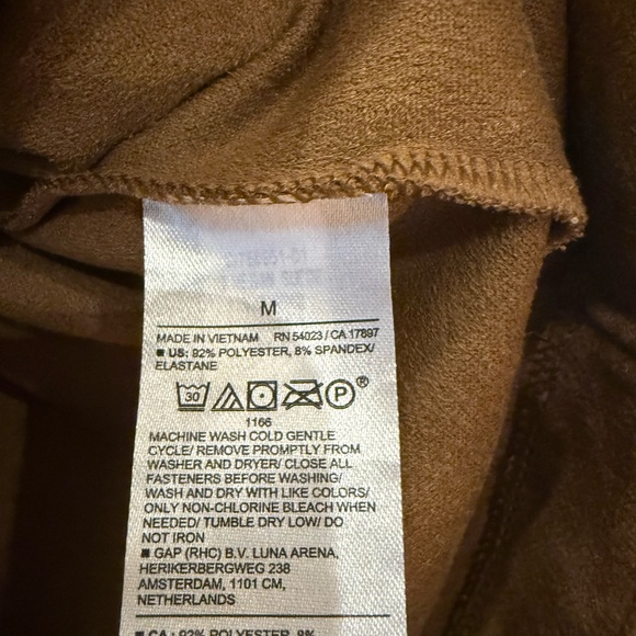 Banana Republic Vegan Suede Button-Up - Picture 10 of 10